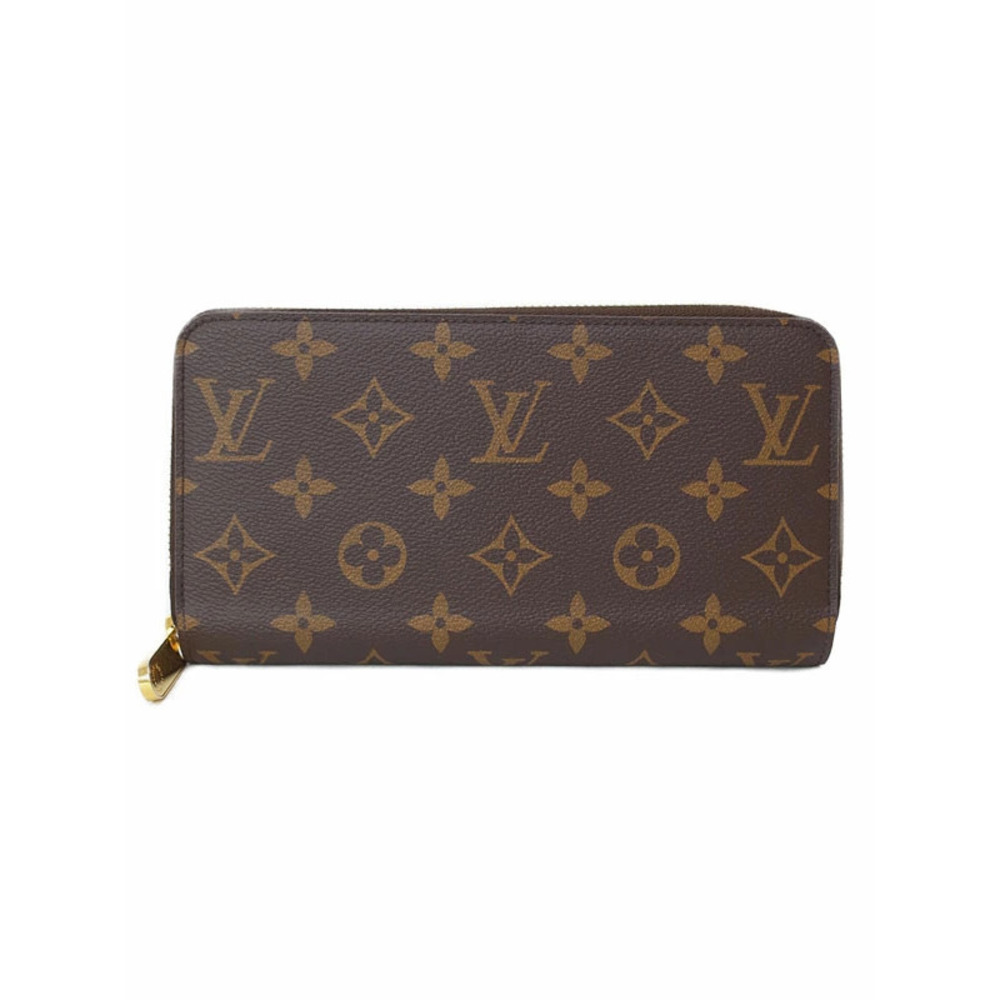 Louis Vuitton Monogram Zippy Wallet Round Zipper Long